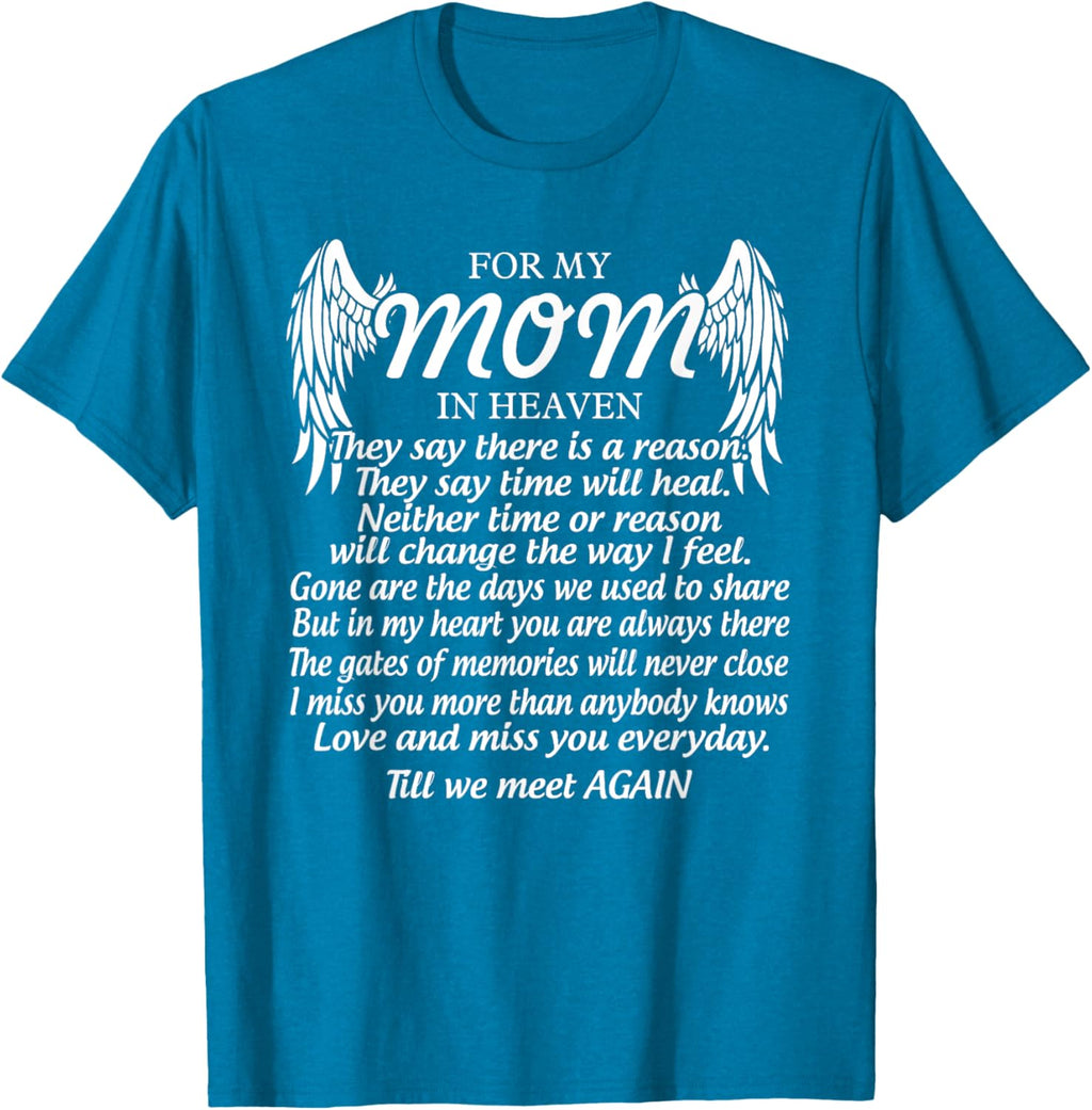 For My Mom In Heaven Love My Mom So Much Missing Mother Day