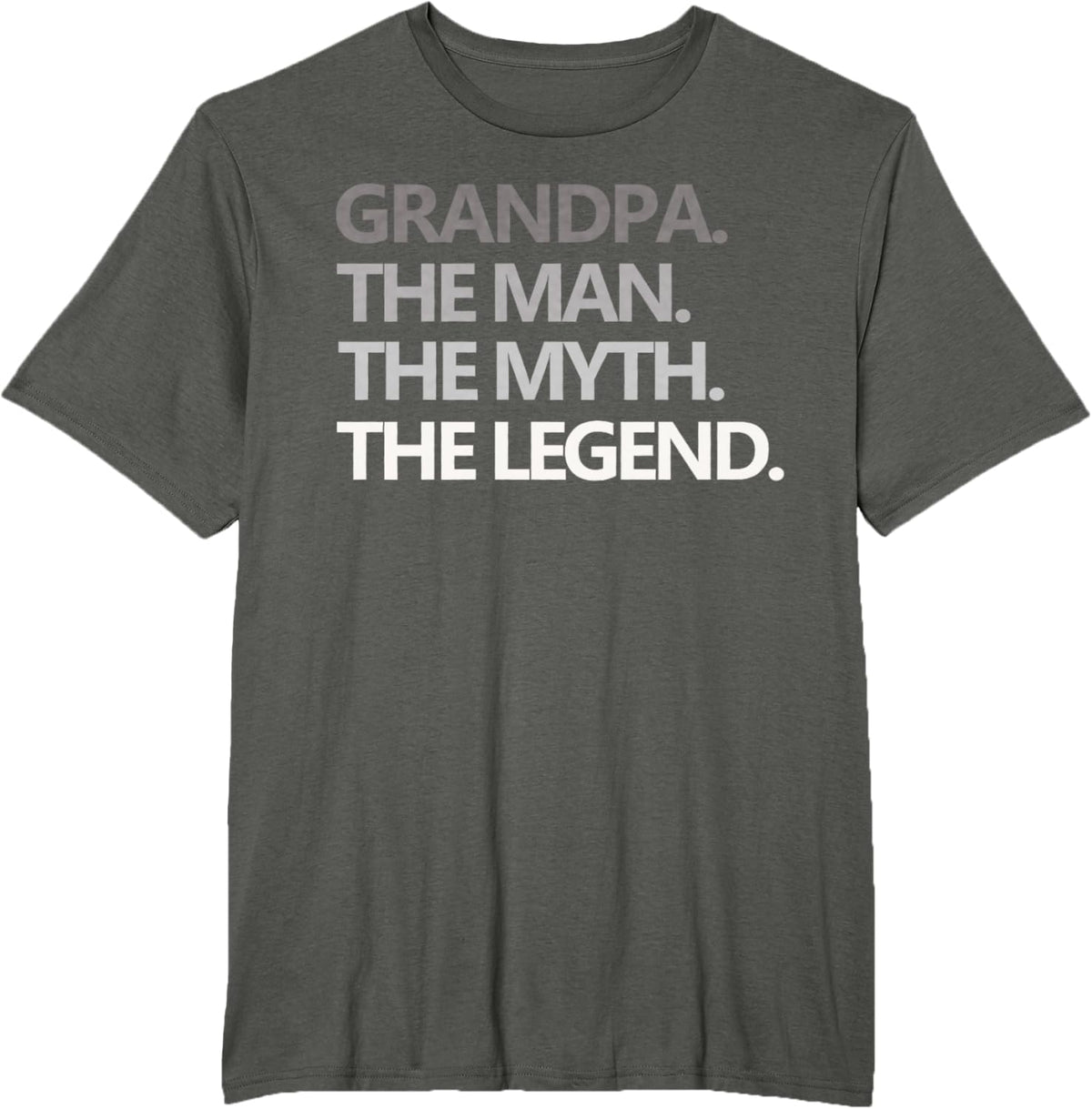 GRANDPA THE MAN THE MYTH THE LEGEND Men Gift Father's Day