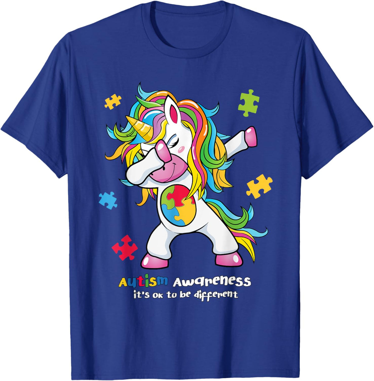 Autism Awareness - It's OK To Be Different Women